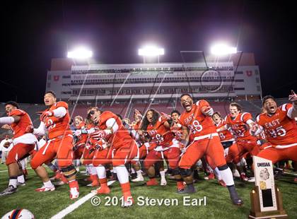 Thumbnail 1 in East vs. Timpview (UHSAA 4A Final) photogallery.