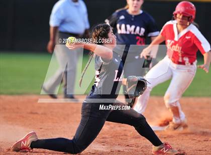 Thumbnail 2 in Lamar vs. Katy (UIL 6A Area Playoff) photogallery.