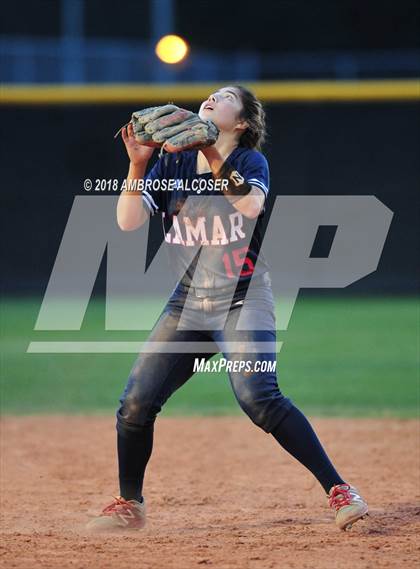 Thumbnail 3 in Lamar vs. Katy (UIL 6A Area Playoff) photogallery.