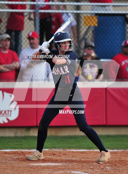 Thumbnail 2 in Lamar vs. Katy (UIL 6A Area Playoff) photogallery.