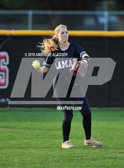 Thumbnail 3 in Lamar vs. Katy (UIL 6A Area Playoff) photogallery.