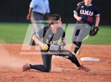 Thumbnail 3 in Lamar vs. Katy (UIL 6A Area Playoff) photogallery.