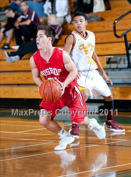 Thumbnail 1 in Bishop Diego vs. Clovis West (Santa Barbara Holiday Classic) photogallery.