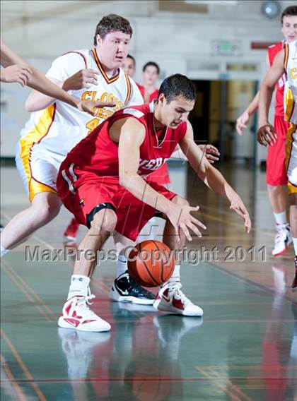 Thumbnail 3 in Bishop Diego vs. Clovis West (Santa Barbara Holiday Classic) photogallery.