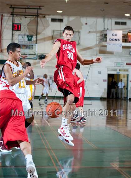 Thumbnail 1 in Bishop Diego vs. Clovis West (Santa Barbara Holiday Classic) photogallery.