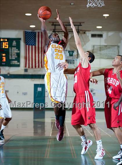 Thumbnail 3 in Bishop Diego vs. Clovis West (Santa Barbara Holiday Classic) photogallery.