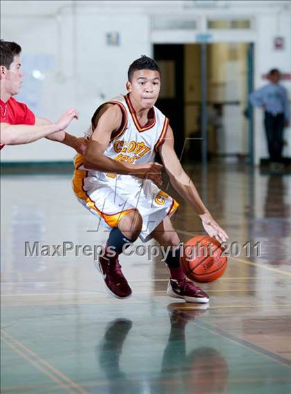 Thumbnail 3 in Bishop Diego vs. Clovis West (Santa Barbara Holiday Classic) photogallery.
