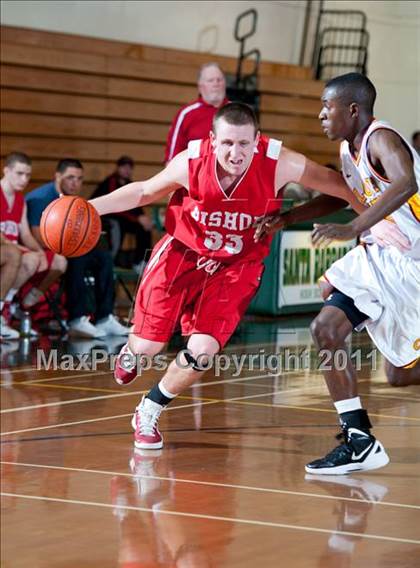 Thumbnail 1 in Bishop Diego vs. Clovis West (Santa Barbara Holiday Classic) photogallery.