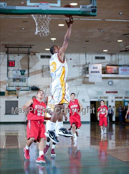 Thumbnail 2 in Bishop Diego vs. Clovis West (Santa Barbara Holiday Classic) photogallery.