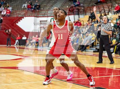 Thumbnail 2 in Princeton vs. Indianapolis Crispus Attucks (IHSAA 3A Southport Semi-state semi-final) photogallery.
