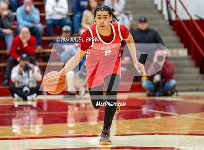 Thumbnail 2 in Princeton vs. Indianapolis Crispus Attucks (IHSAA 3A Southport Semi-state semi-final) photogallery.