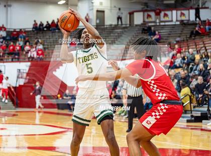 Thumbnail 2 in Princeton vs. Indianapolis Crispus Attucks (IHSAA 3A Southport Semi-state semi-final) photogallery.