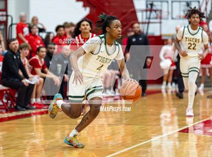 Thumbnail 3 in Princeton vs. Indianapolis Crispus Attucks (IHSAA 3A Southport Semi-state semi-final) photogallery.