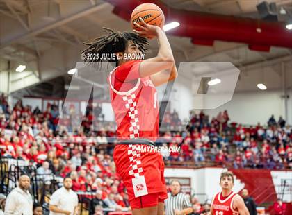 Thumbnail 3 in Princeton vs. Indianapolis Crispus Attucks (IHSAA 3A Southport Semi-state semi-final) photogallery.