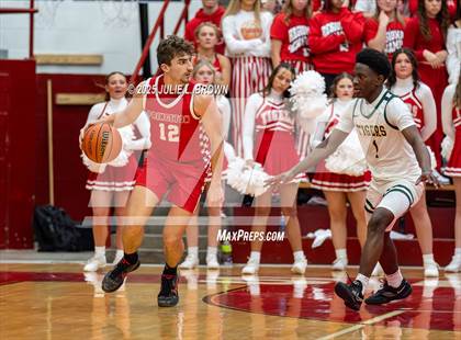 Thumbnail 2 in Princeton vs. Indianapolis Crispus Attucks (IHSAA 3A Southport Semi-state semi-final) photogallery.