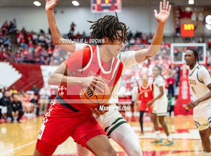 Thumbnail 3 in Princeton vs. Indianapolis Crispus Attucks (IHSAA 3A Southport Semi-state semi-final) photogallery.