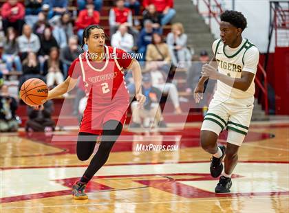 Thumbnail 2 in Princeton vs. Indianapolis Crispus Attucks (IHSAA 3A Southport Semi-state semi-final) photogallery.