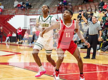 Thumbnail 2 in Princeton vs. Indianapolis Crispus Attucks (IHSAA 3A Southport Semi-state semi-final) photogallery.