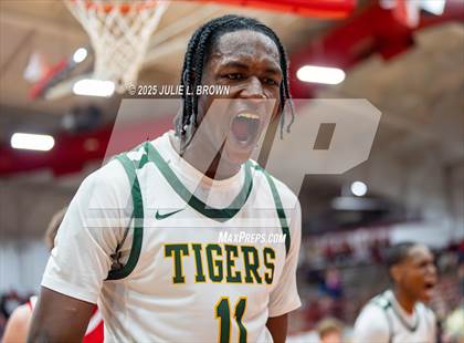 Thumbnail 1 in Princeton vs. Indianapolis Crispus Attucks (IHSAA 3A Southport Semi-state semi-final) photogallery.