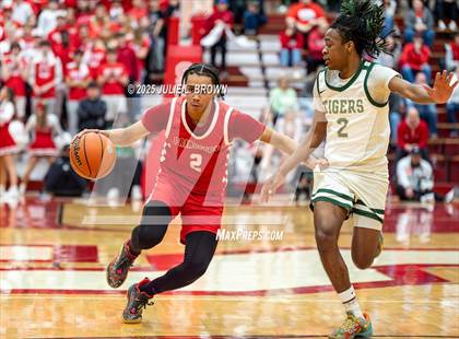 Thumbnail 1 in Princeton vs. Indianapolis Crispus Attucks (IHSAA 3A Southport Semi-state semi-final) photogallery.