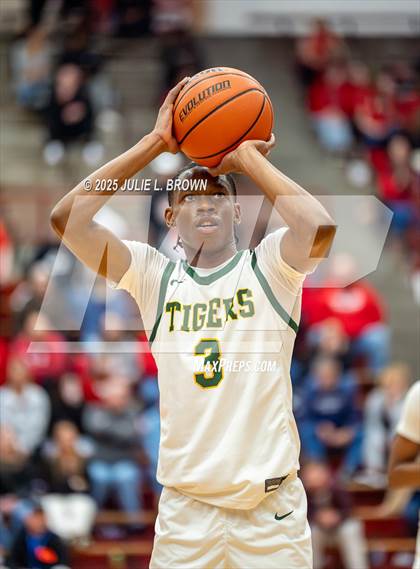 Thumbnail 3 in Princeton vs. Indianapolis Crispus Attucks (IHSAA 3A Southport Semi-state semi-final) photogallery.