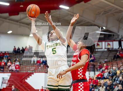 Thumbnail 1 in Princeton vs. Indianapolis Crispus Attucks (IHSAA 3A Southport Semi-state semi-final) photogallery.