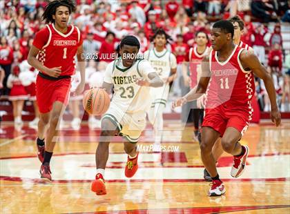 Thumbnail 2 in Princeton vs. Indianapolis Crispus Attucks (IHSAA 3A Southport Semi-state semi-final) photogallery.