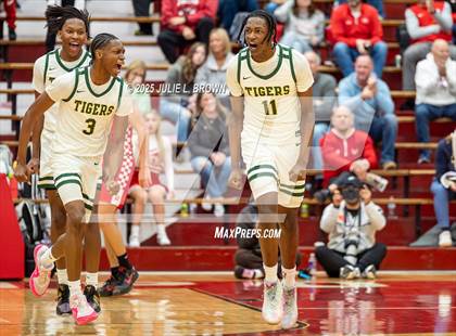 Thumbnail 1 in Princeton vs. Indianapolis Crispus Attucks (IHSAA 3A Southport Semi-state semi-final) photogallery.