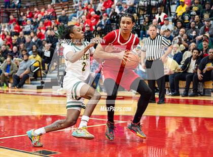 Thumbnail 2 in Princeton vs. Indianapolis Crispus Attucks (IHSAA 3A Southport Semi-state semi-final) photogallery.