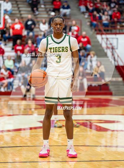 Thumbnail 1 in Princeton vs. Indianapolis Crispus Attucks (IHSAA 3A Southport Semi-state semi-final) photogallery.