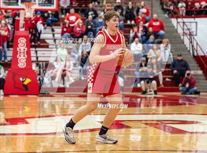 Thumbnail 2 in Princeton vs. Indianapolis Crispus Attucks (IHSAA 3A Southport Semi-state semi-final) photogallery.