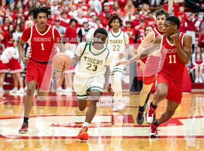 Thumbnail 3 in Princeton vs. Indianapolis Crispus Attucks (IHSAA 3A Southport Semi-state semi-final) photogallery.
