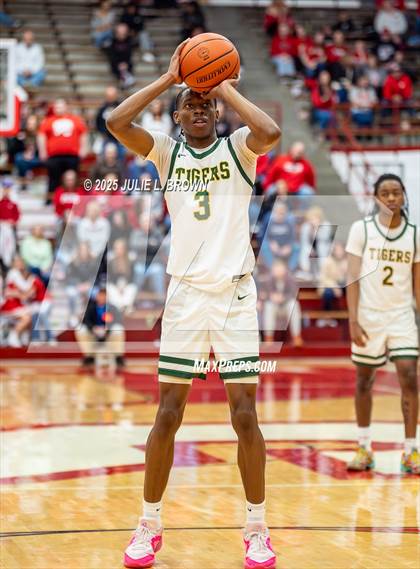 Thumbnail 1 in Princeton vs. Indianapolis Crispus Attucks (IHSAA 3A Southport Semi-state semi-final) photogallery.