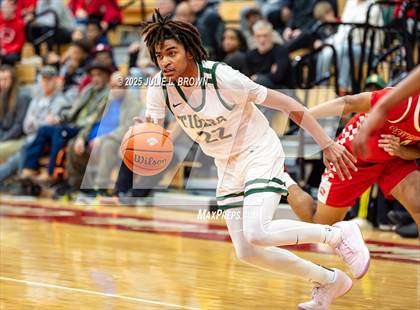 Thumbnail 1 in Princeton vs. Indianapolis Crispus Attucks (IHSAA 3A Southport Semi-state semi-final) photogallery.