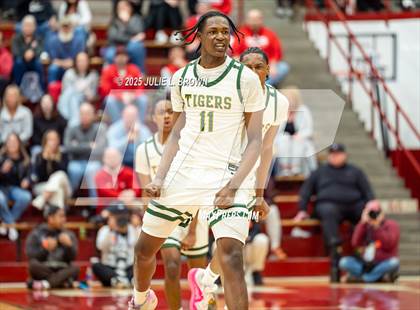 Thumbnail 3 in Princeton vs. Indianapolis Crispus Attucks (IHSAA 3A Southport Semi-state semi-final) photogallery.