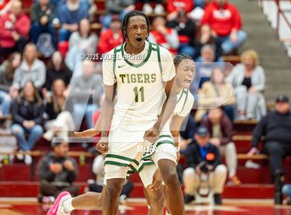 Thumbnail 2 in Princeton vs. Indianapolis Crispus Attucks (IHSAA 3A Southport Semi-state semi-final) photogallery.