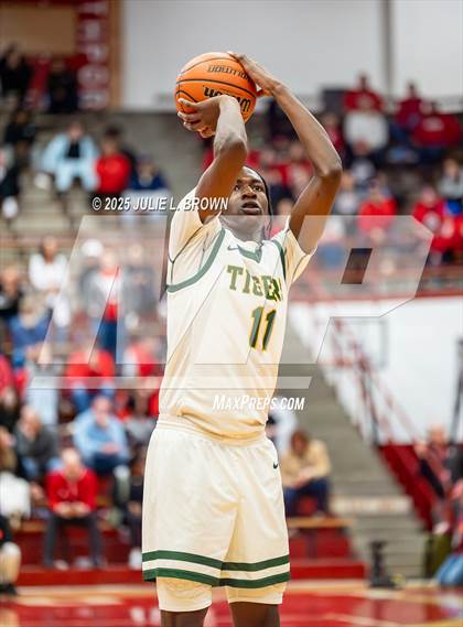 Thumbnail 1 in Princeton vs. Indianapolis Crispus Attucks (IHSAA 3A Southport Semi-state semi-final) photogallery.