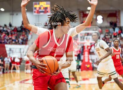 Thumbnail 1 in Princeton vs. Indianapolis Crispus Attucks (IHSAA 3A Southport Semi-state semi-final) photogallery.