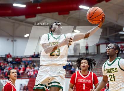 Thumbnail 3 in Princeton vs. Indianapolis Crispus Attucks (IHSAA 3A Southport Semi-state semi-final) photogallery.
