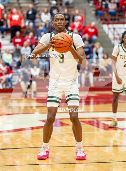 Thumbnail 3 in Princeton vs. Indianapolis Crispus Attucks (IHSAA 3A Southport Semi-state semi-final) photogallery.