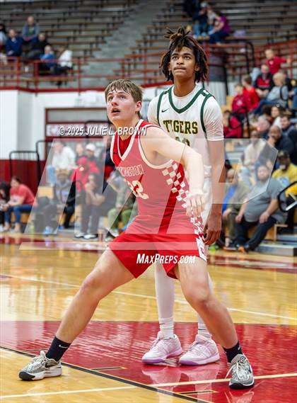 Thumbnail 3 in Princeton vs. Indianapolis Crispus Attucks (IHSAA 3A Southport Semi-state semi-final) photogallery.