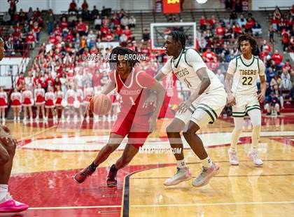 Thumbnail 1 in Princeton vs. Indianapolis Crispus Attucks (IHSAA 3A Southport Semi-state semi-final) photogallery.