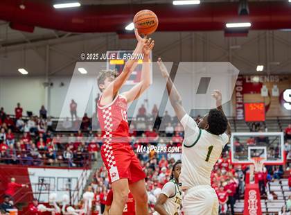 Thumbnail 1 in Princeton vs. Indianapolis Crispus Attucks (IHSAA 3A Southport Semi-state semi-final) photogallery.