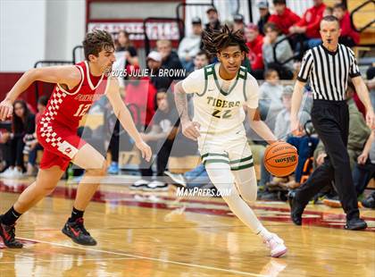 Thumbnail 1 in Princeton vs. Indianapolis Crispus Attucks (IHSAA 3A Southport Semi-state semi-final) photogallery.