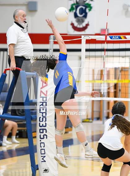 Thumbnail 3 in Tempe Prep @ St. David (AIA 1A Semifinal)  photogallery.