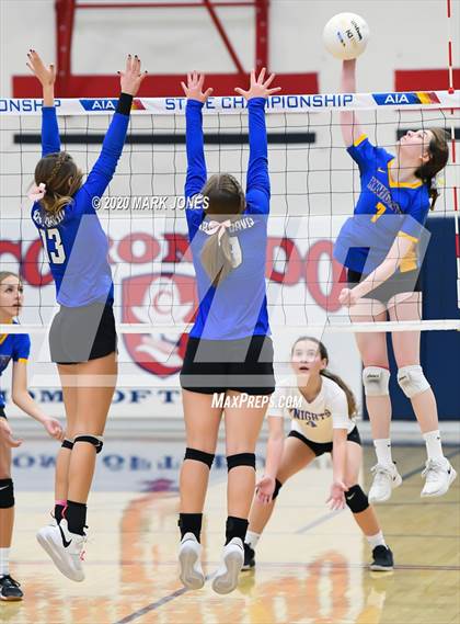 Thumbnail 2 in Tempe Prep @ St. David (AIA 1A Semifinal)  photogallery.
