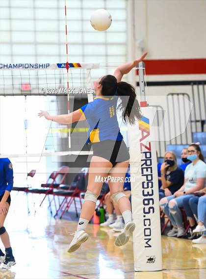Thumbnail 1 in Tempe Prep @ St. David (AIA 1A Semifinal)  photogallery.