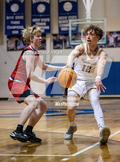 Thumbnail 2 in Wayne Country Day vs Fayetteville Academy (NCISAA 2A Quarterfinal) photogallery.