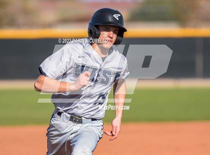 Thumbnail 2 in Moorpark vs West Albany  (Coach Bob Invitational) photogallery.