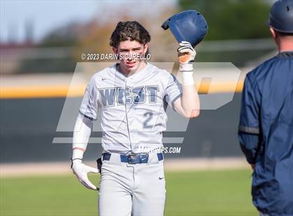 Thumbnail 2 in Moorpark vs West Albany  (Coach Bob Invitational) photogallery.